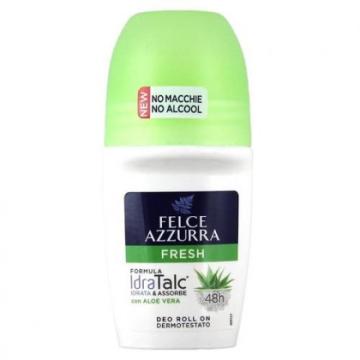 Deodorant Roll On Felce Azzurra Fresh cu Aloe Vera, 50 ml
