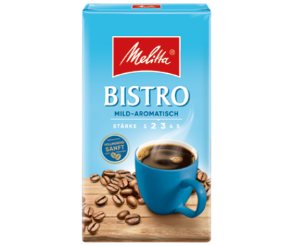 Cafea macinata Melitta Bistro Mild 500g de la Activ Sda Srl