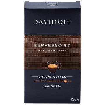 Cafea macinata Davidoff Espresso 57 DarkChocolatey 250 g de la Activ Sda Srl