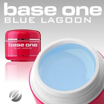 Gel unghii Color Blue Lagoon Base One - 5ml