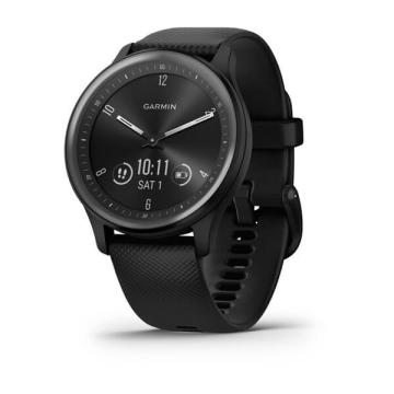 Ceas smartwatch Garmin SmartWatch Vivomove Sport, Black de la Risereminat.ro