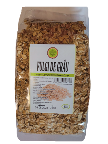 Fulgi de grau 500gr, Natural Seeds Product