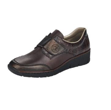 Pantofi dama Rieker piele naturala 53750-25 de la Kiru S Shoes S.r.l.