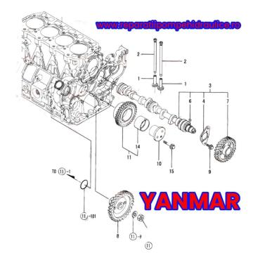 Piese motor Yanmar 4TNE98-NSR de la Reparatii Pompe Hidraulice Srl