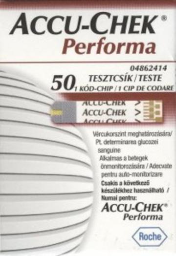 Teste Accu-Chek Performa euro2 - 50 de teste