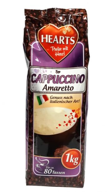 Cappuccino Hearts Amaretto 1Kg