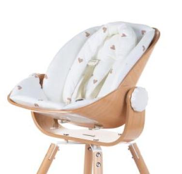 Perna Childhome Evolu Newborn Seat Cushion - Jersey - Hearts