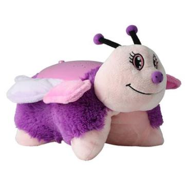 Pernuta cu luminite Pink Butterfly Dreamlite Pillow Pets de la Stiki Concept Srl
