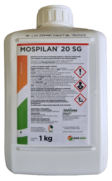 Insecticid sistemic Mospilan 1kg de la Acvilanis Grup Srl