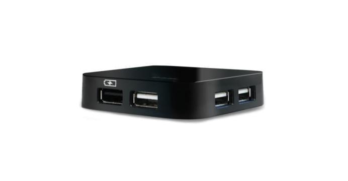 Hub USB D-Link, DUB-H4, 4 porturi, USB 2.0, adapter 5v de la Etoc Online