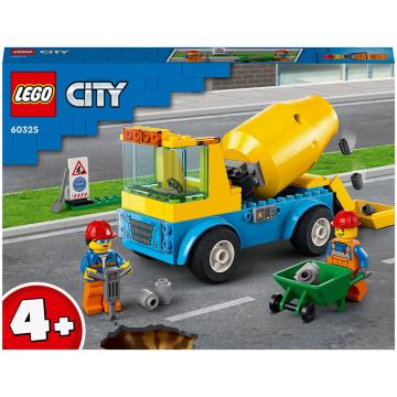 Joc Autobetoniera 60325, 85 piese, Lego City 60325