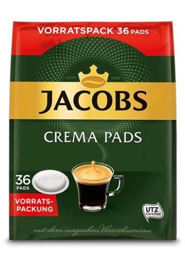 Pad-uri de cafea Jacobs Crema (36 buc)