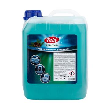 Detergent sanitar dezinfectant pentru baie, Fabi, 5L de la Sanito Distribution Srl