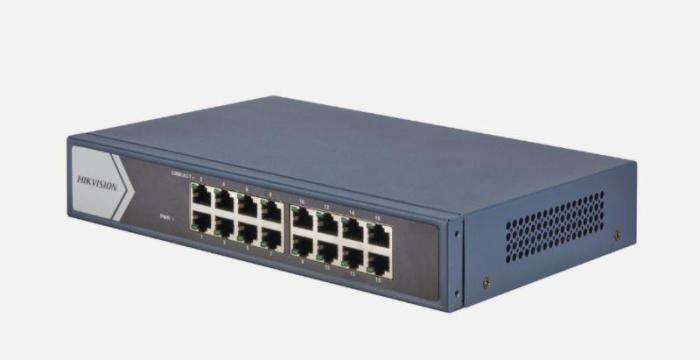 Switch Gigabit Hikvision DS-3E0516-E(B), 32 Gbps, 16 x RJ45 de la Etoc Online