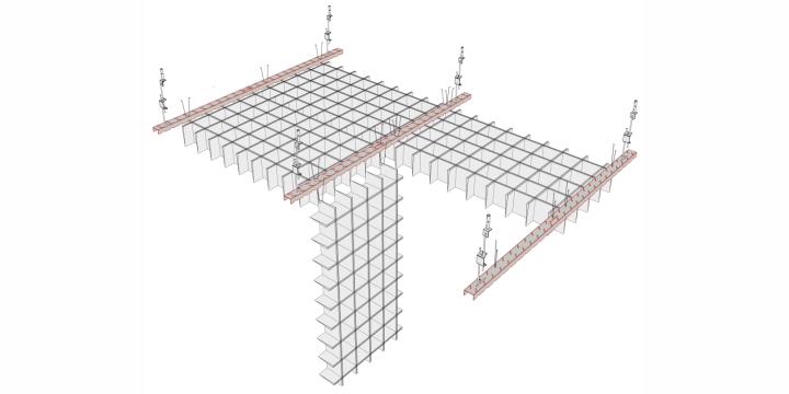 Sistem de tavan metalic - grila Open Cell Paralite Mega de la Ideea Plus Srl