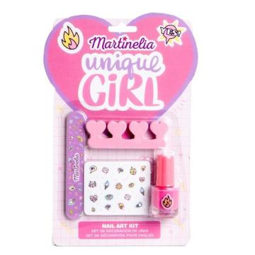 Set unghii Super Girl Nail Art Kit, Martinelia 12229 de la M & L Comimpex Const SRL