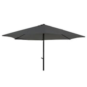 Umbrela soare cu mecanism rabatare 300cm gri Raki
