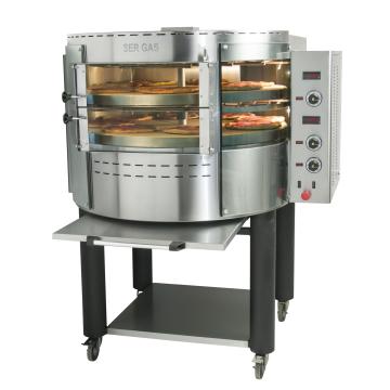 Cuptor electric pentru pizza rotativ RPE2 de la Clever Services SRL