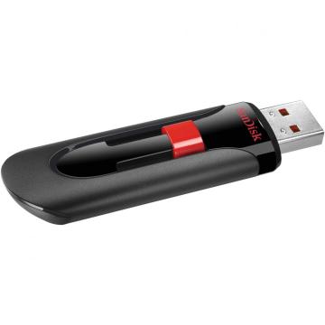Memorie USB SanDisk Cruzer Glide 32 GB, USB 2.0, negru