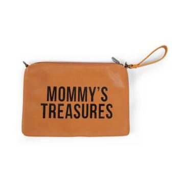 Gentuta clutch Mommy Treasures Brown Childhome de la Stiki Concept Srl