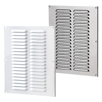 Grile ventilatie Metal bended grille MVMPO 215*150 s A white de la Ventdepot Srl