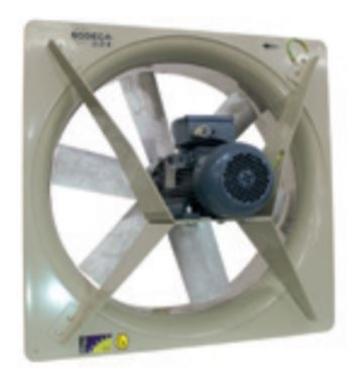 Ventilator Wall Axial Fan HC-71-4T/H / Atex / EXII2G Ex e