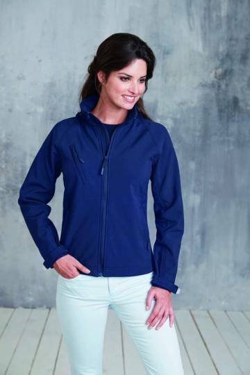 Jacheta Ladies' hooded softshell jacket