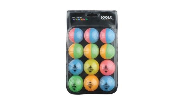 Set de 12 mingi de ping-pong Joola Colorato
