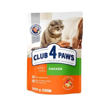 Hrana pisici Club 4 Paws Cat adult cu pui 900g de la Club4Paws Srl