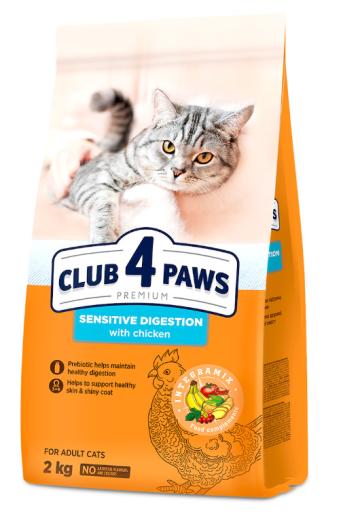 Hrana pisici Club 4 Paws Cat adult sensitive digestion 2kg