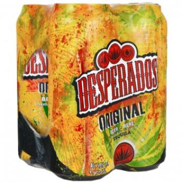 Bere cu aroma de Tequila, Desperados 4x0.5l, Alc.5,9%