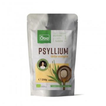 Tarate de psyllium raw eco 250g Obio de la Supermarket Pentru Tine Srl