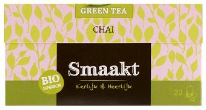 Ceai verde Chai bio 20 plicuri Smaakt