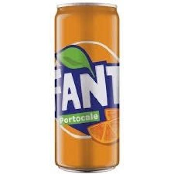 Bautura carbogazoasa Fanta Portocale Doza 0.33l SGR