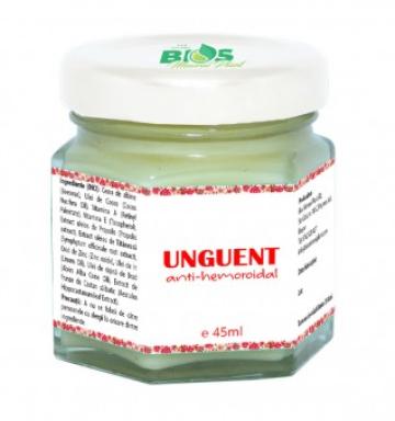 Unguent anti-hemoroidal, 45ml, Bios Mineral Plant de la Supermarket Pentru Tine Srl