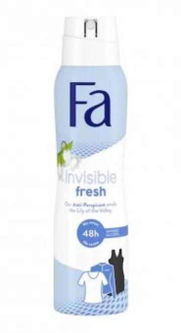 Deodorant Fa Invisible Fresh, Lily of the Valley 150ml de la Supermarket Pentru Tine Srl