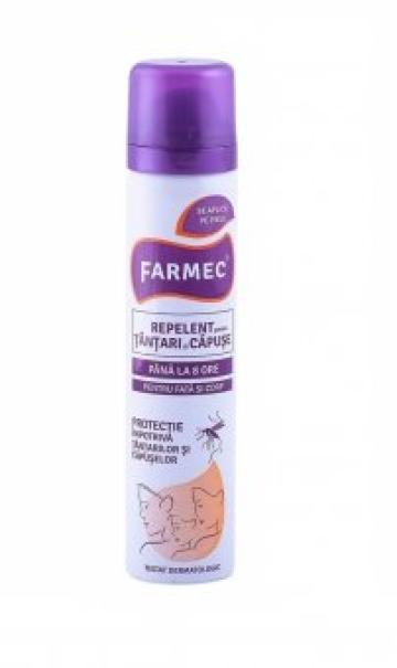 Repelent pentru tantari si capuse Farmec 150ml de la Supermarket Pentru Tine Srl