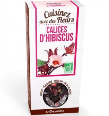 Flori de hibiscus uz culinar bio, 80g, Aromandise de la Supermarket Pentru Tine Srl