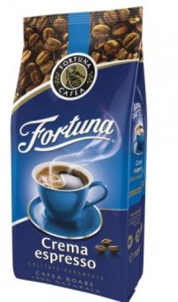 Cafea boabe Fortuna Crema Espresso 1 kg de la Supermarket Pentru Tine Srl