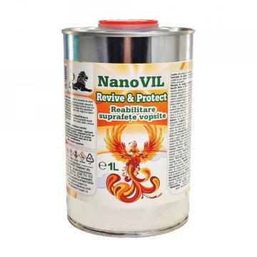 Solutie revitalizare suprafete NanoVil Revive & Protect, 1 l de la Oltinvest Company Srl