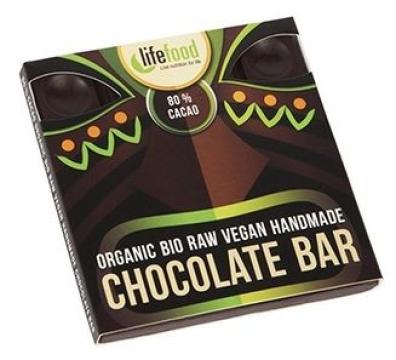 Ciocolata cu 80% cacao raw eco 35g Lifefood