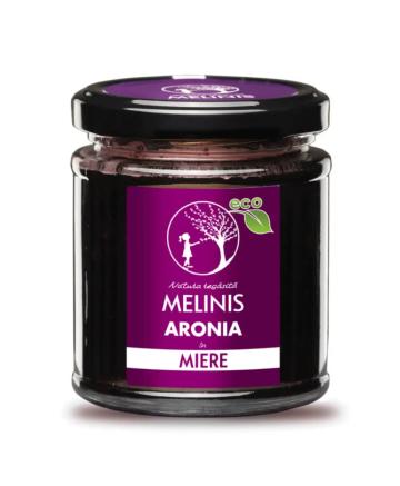 Miere poliflora Melinis eco aronia 230g - Melinis de la Nord Natural Hub Srl