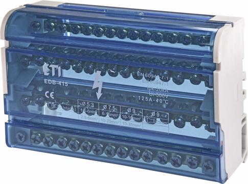 Bloc de distributie ETI, 15 terminale EDB-415