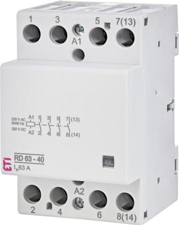 Contactor modular Silent, RD 63-40-230V AC/DC 002464026