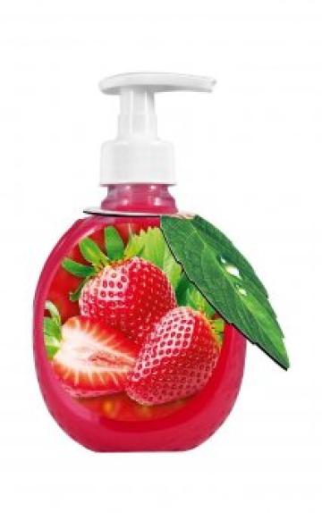 Sapun lichid Savelle Strawberry 375ml