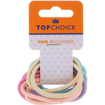 Set 12 elastice de par multicolore, Top Choice 22500 de la M & L Comimpex Const SRL