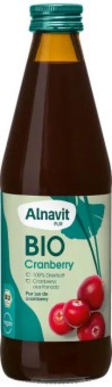 Suc de merisoare bio 330ml Alnavit