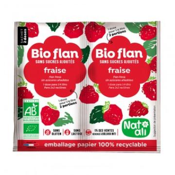 Budinca de capsuni, bio, 2x 4g, Nat-ali de la Supermarket Pentru Tine Srl