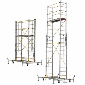 Schela mobila profesionala din aluminiu Bisonte TeleSM SM460 de la Fortza.ro Medias