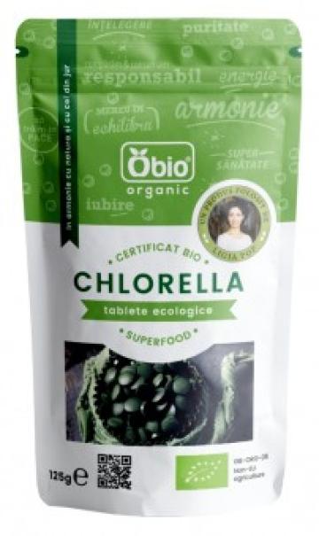 Tablete eco Chlorella 125g Obio